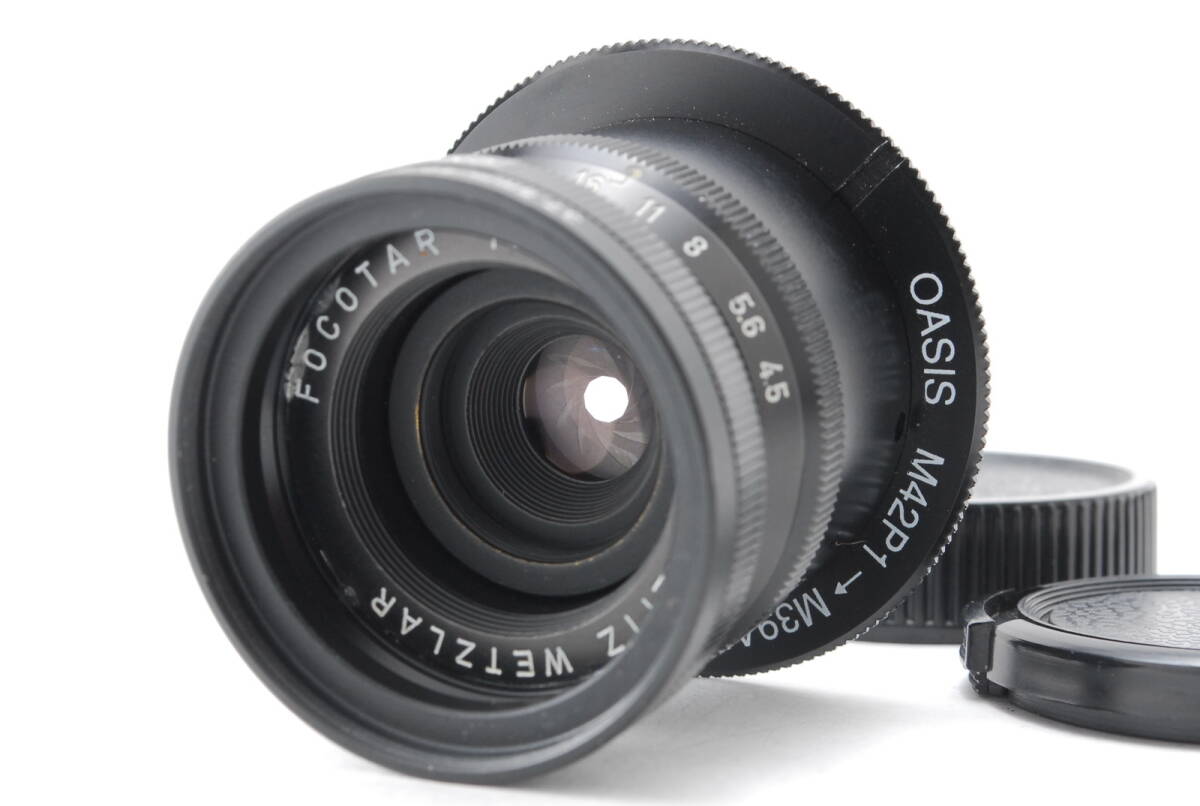 Leica ライカ LEITZ WETZLAR FOCOTAR フォコター 50mm F4.5 L39マウント ドイツ製 #5668の画像1