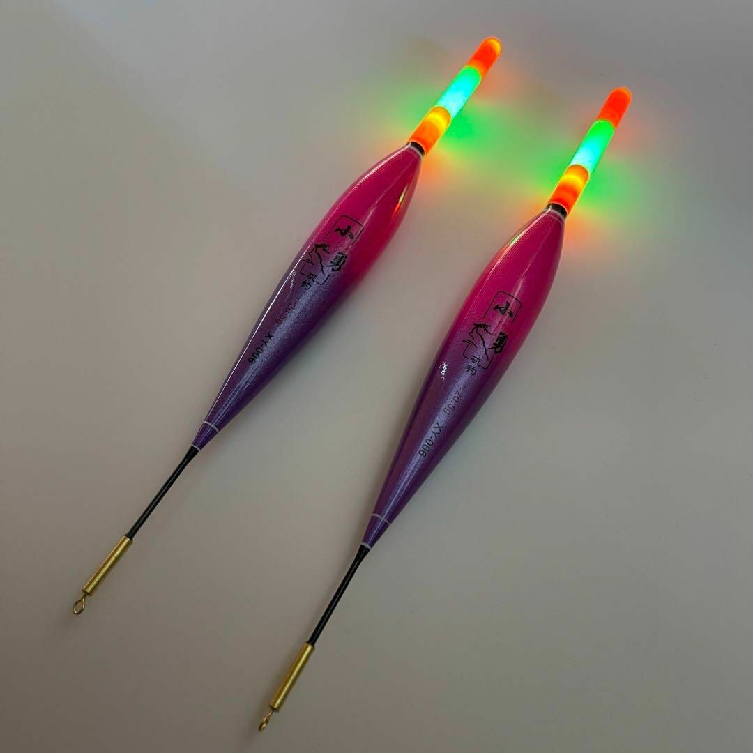  stick float 5 number electric float LED 3 point luminescence yali squid float top type A correspondence flap squid tachiuo barracuda 