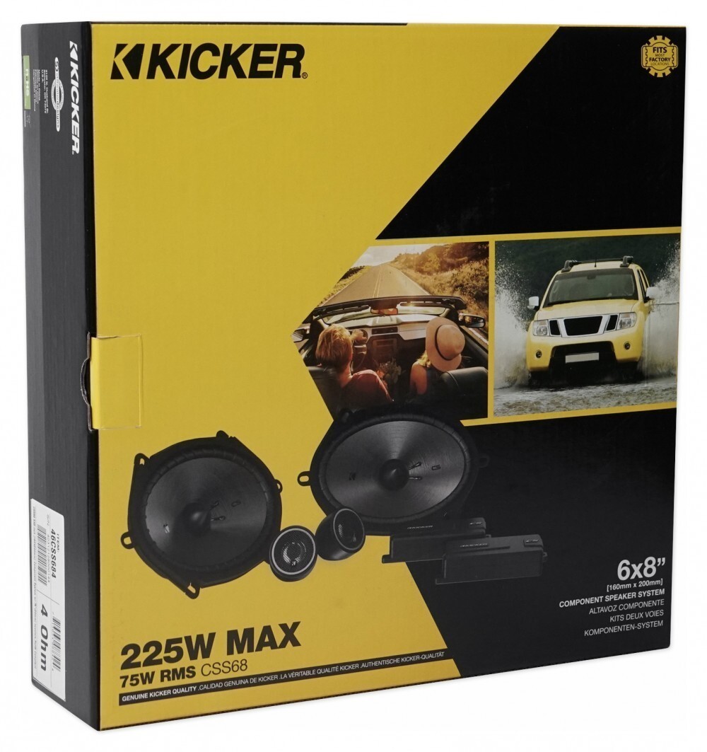[ recent model ]CSS684 (46CSS684) 16x20cm (6x8 -inch ) Max.225W CS series Kicker Kicker