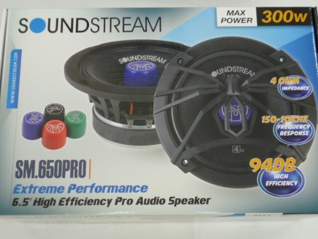 SM.650PRO 16.5cm ミットレンジ (ペア) Max.300W Pro Audio シリーズ サウンドストリーム ■USA Audio■ Soundstream_画像8
