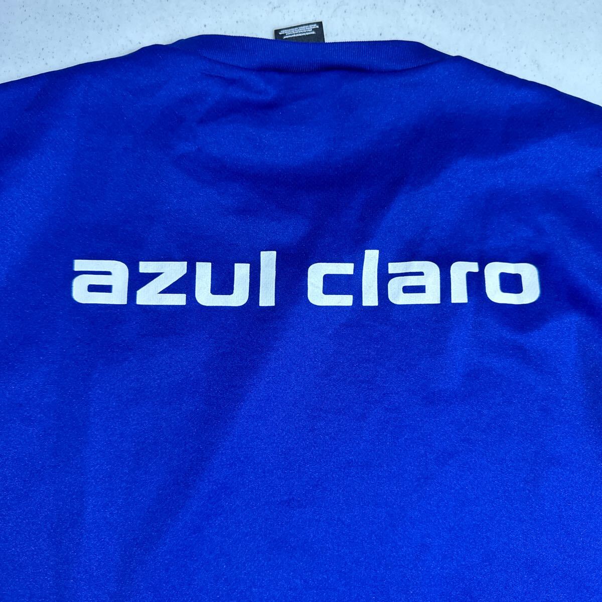 アスルクラロ沼津 azul claro 支給 着用 デサント DESCENTE プラクティスシャツ ウェア Mサイズ_画像9