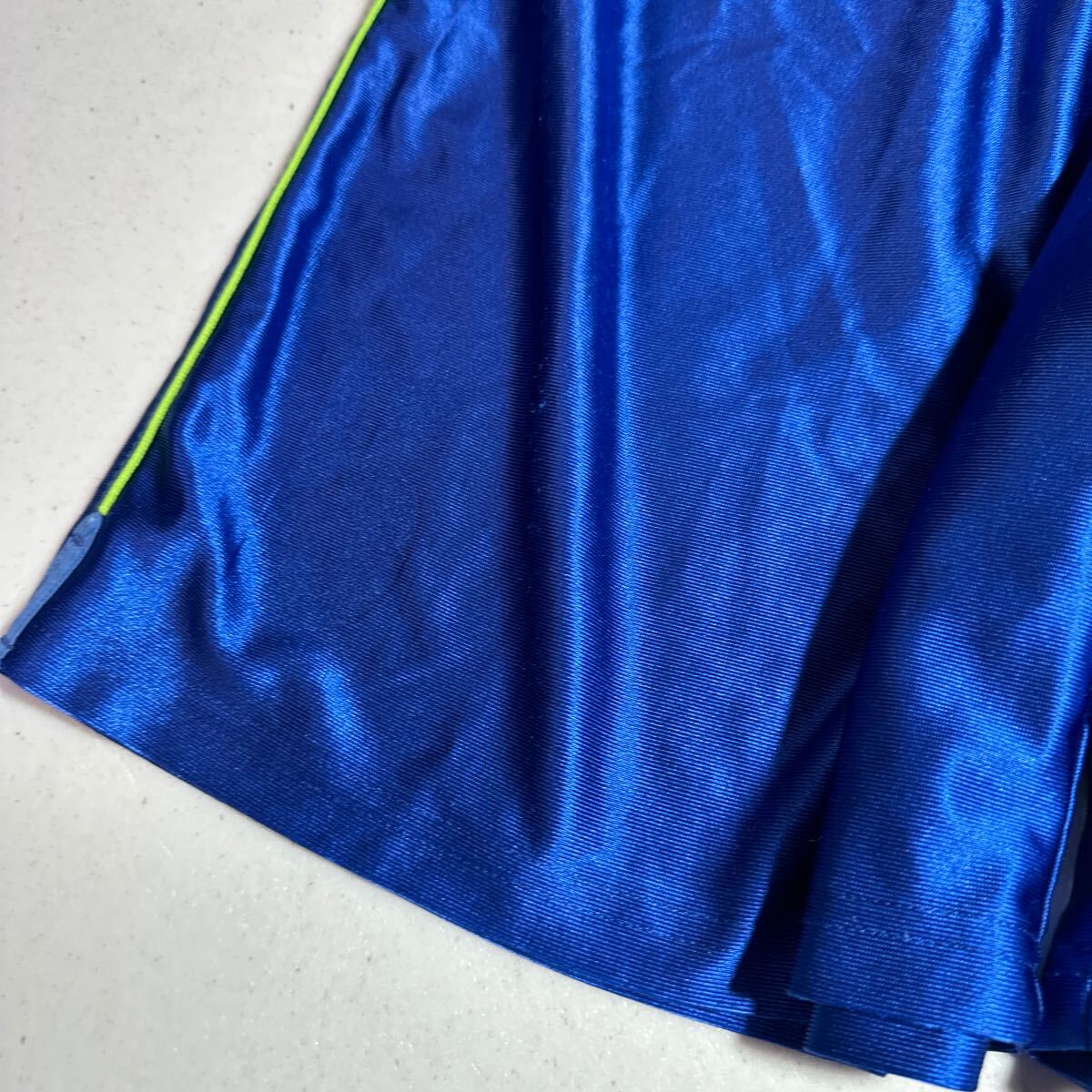 ピコ PIKO 青 ブルー 刺繍ロゴ サッカー トレーニング用 光沢サカパン サッカーパンツ Lサイズの画像4