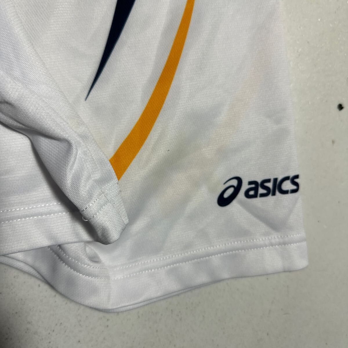 アシックス asics バスケットボール トレーニング用 バスパン バスケパンツ バスケットボールパンツ XOサイズ 白 ホワイトの画像6