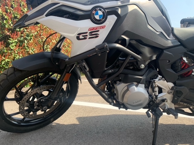  private exhibition BMW F750GS vehicle inspection "shaken" fee included pannier tourer Tec ETC Quick sifter ESA liquid crystal TFT engine guard 