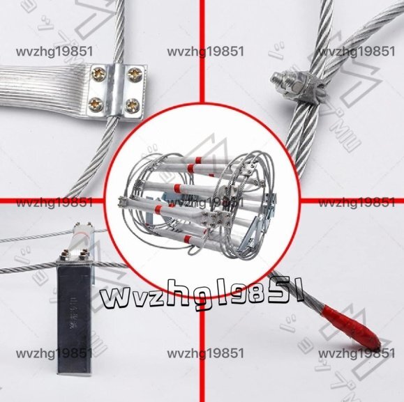 25M 火災避難はしご 窓はしご火災避難 2-6 階建ての家 屋外緊急火災避難はしごロープ アルミ避難緊急登山ポータブル_画像4