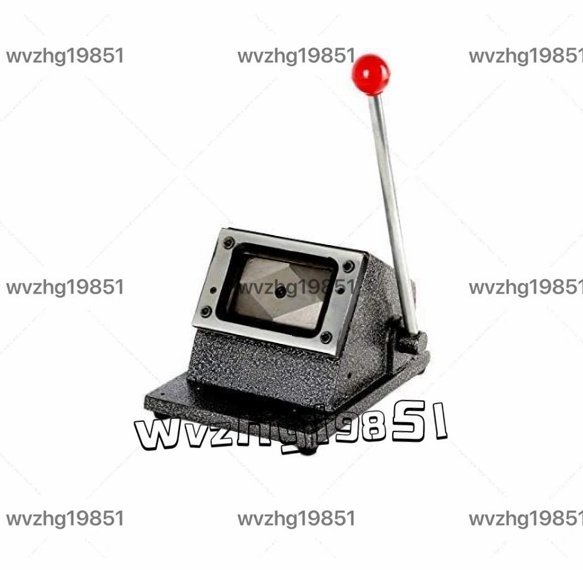 名刺カッター 86X54mm裁断機 手動ペーパーカッター カード切断機 卓上型 角切 pvc、紙用_画像1