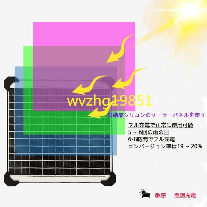 ソーラーセンサー LED街灯 2835/1184LED 1000Wソーラーライト 庭灯 驚きの照射力 超高輝度 防犯ライト 屋外照明 街路灯 庭先灯 駐車場灯_画像5