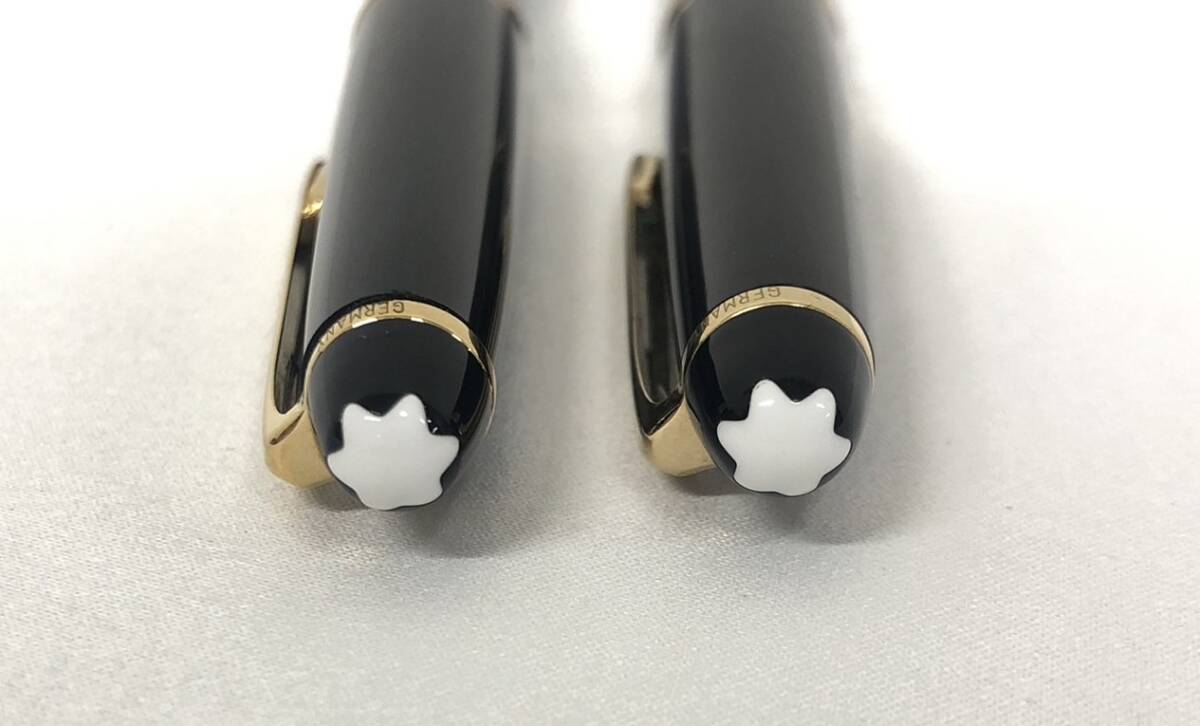 B◆MONTBLANC モンブラン MEISTERSTUCK マイスターシュテュック CLASSIQUE クラシック ボールペン メカニカルペンシル 2本セット ケース付_画像4