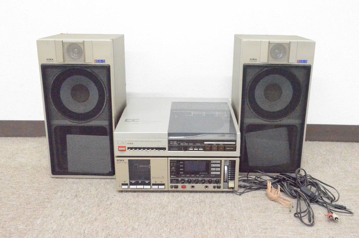 Yahoo!オークション - B 通電OK AIWA LX-7 CX-5 SX-5 コンポ Yahoo!オークション - B 通電OK AIWA LX-7 CX-5 SX-5 コンポ