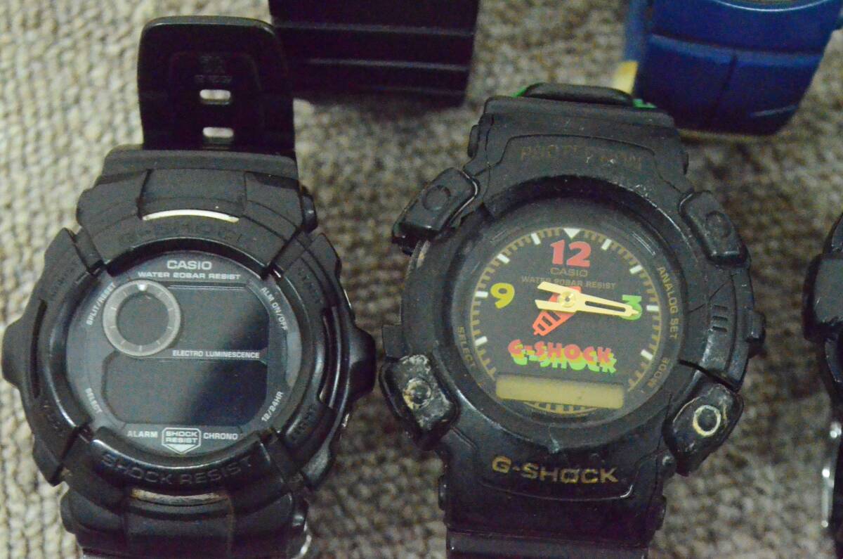 B◆CASIO カシオ G-SHOCK 5146 GA-110LP 3750 G-300WC 360 AW-560 1375 PRT-50 3403 GD-350 2251 G-2000 3063 GW-5500 腕時計 7点セット◆_画像6