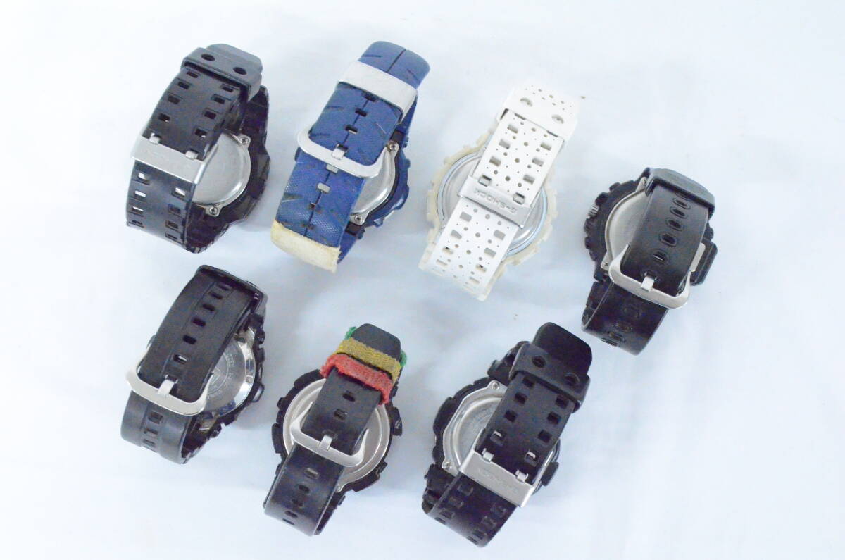 B◆CASIO カシオ G-SHOCK 5146 GA-110LP 3750 G-300WC 360 AW-560 1375 PRT-50 3403 GD-350 2251 G-2000 3063 GW-5500 腕時計 7点セット◆_画像2