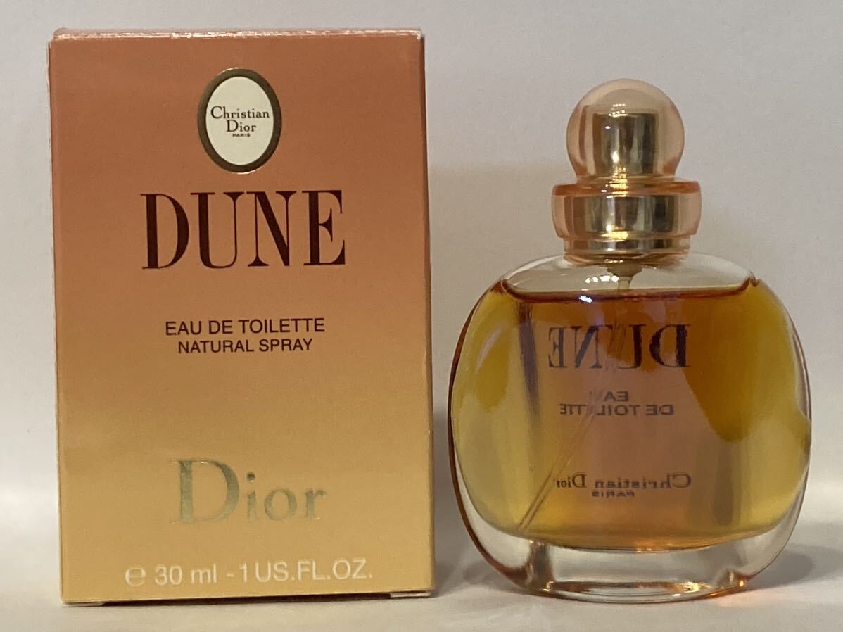 I4D082◆ クリスチャン ディオール Christian Dior デューン DUNE オードゥ トワレ EDT 香水 30ml_画像3
