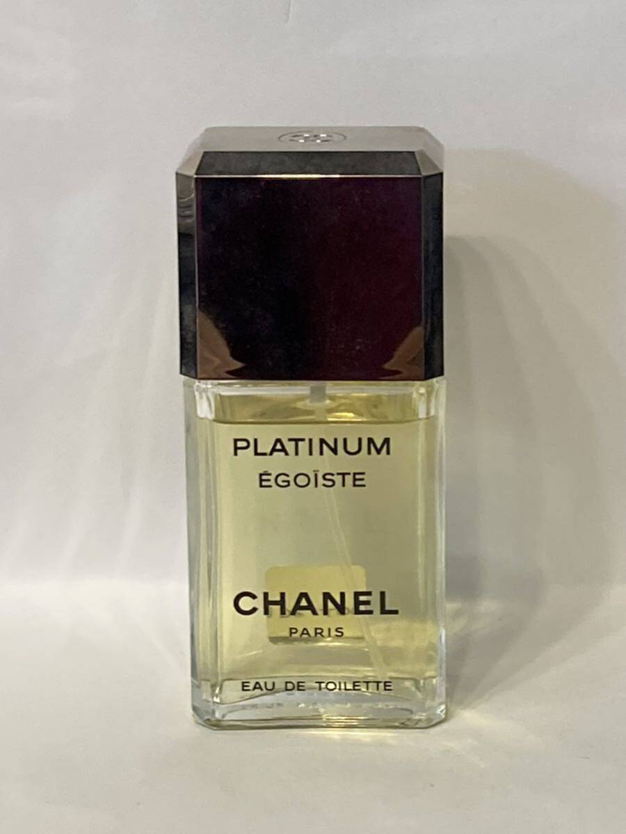 I4D094◆ シャネル CHANEL エゴイスト プラチナム EGOISTE PLATINUM オードゥ トワレット EDT 香水 100mlの画像1