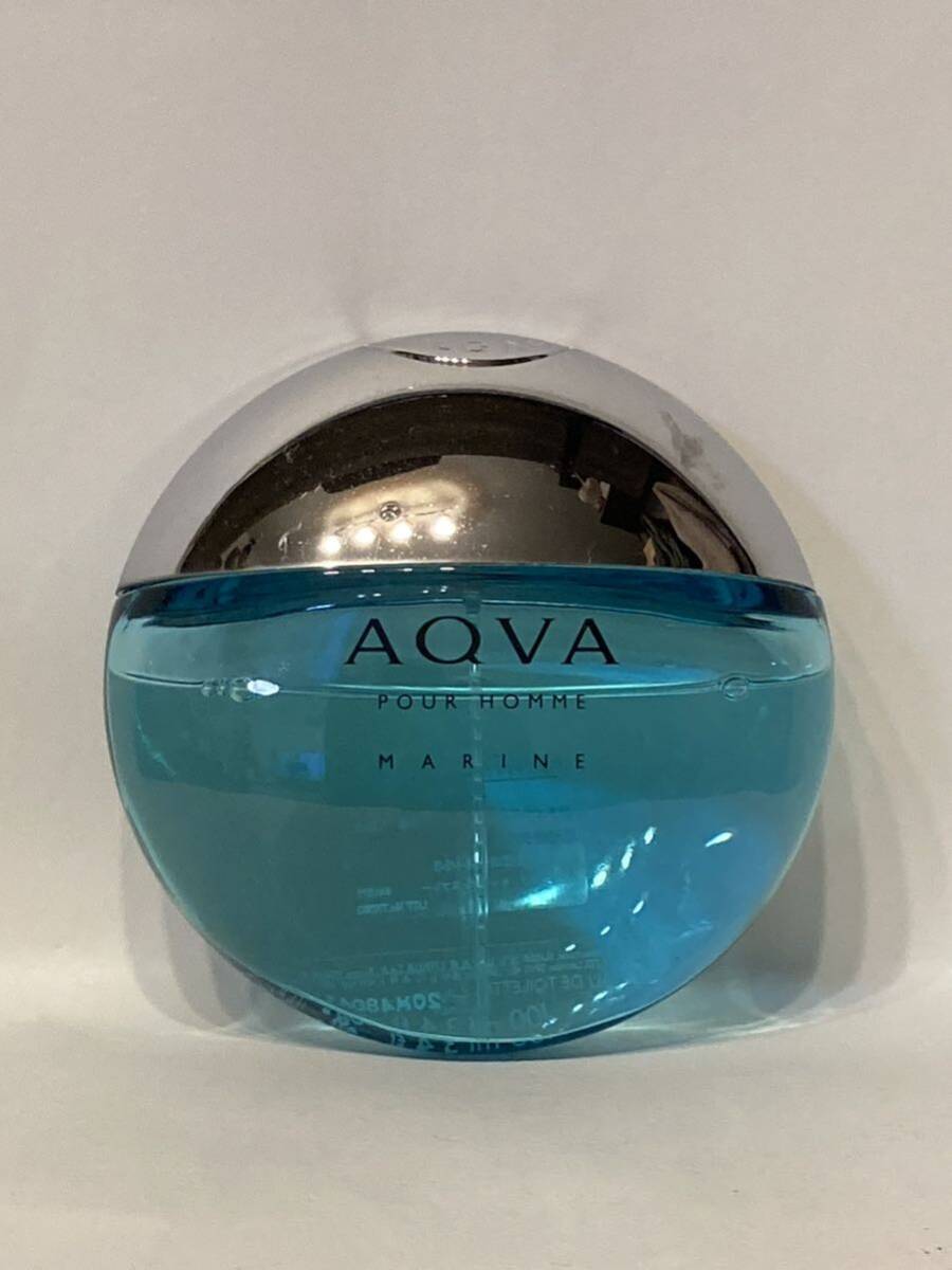 I4D166◆ ブルガリ BVLGARI アクア プールオム マリン AQVA POUR HOMME MARINE オードトワレ EDT 香水 100mlの画像2