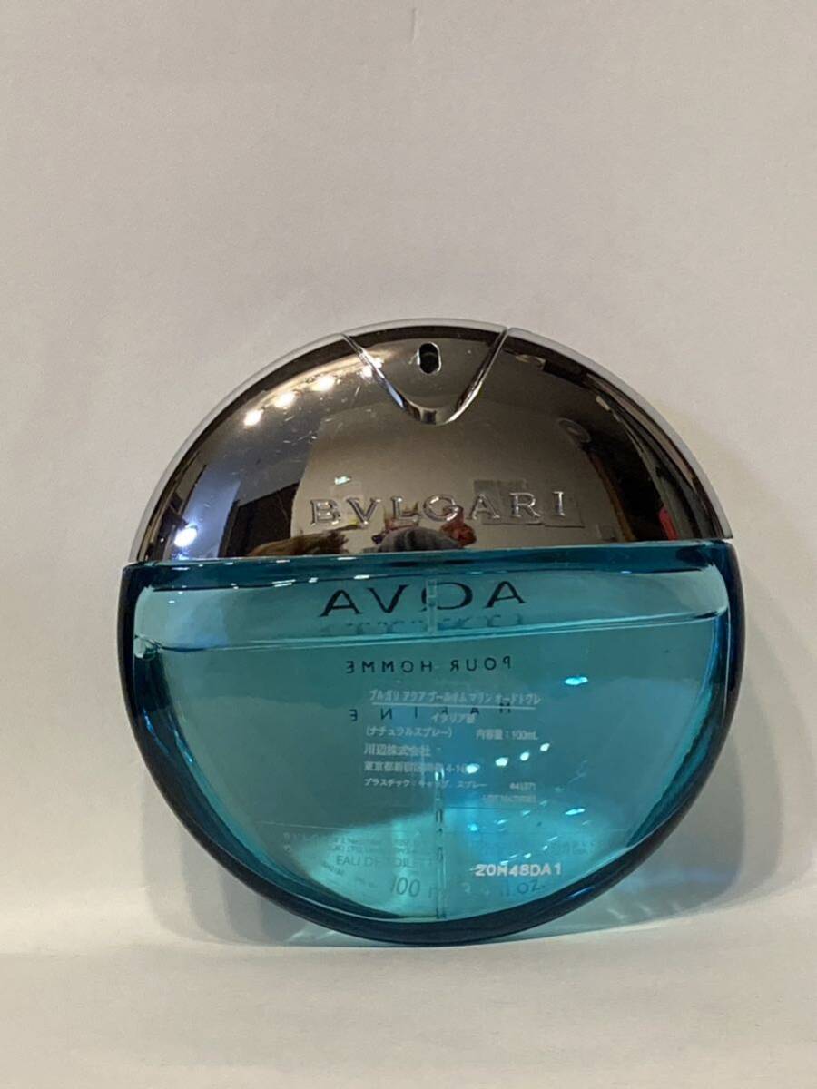 I4D166◆ ブルガリ BVLGARI アクア プールオム マリン AQVA POUR HOMME MARINE オードトワレ EDT 香水 100mlの画像3