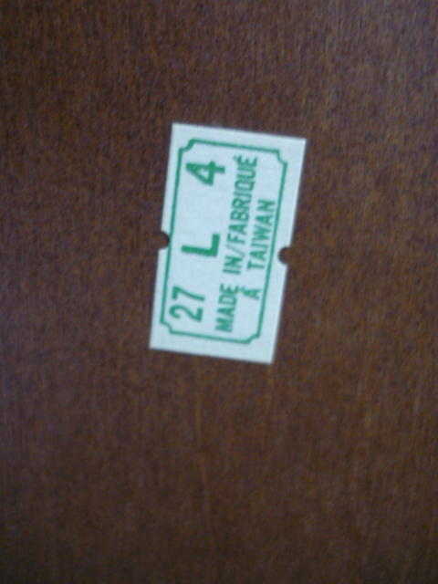 古い木箱 堅木で出来てます 本の形をした箱 洋風の木箱 １９９１ THE BOMBAY COMPANY INC の画像10