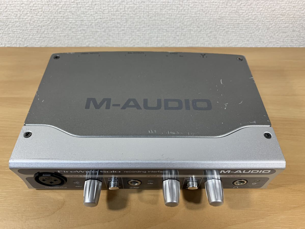 * electrification has confirmed * M-AUDIO recording interface FireWire Solo interface 