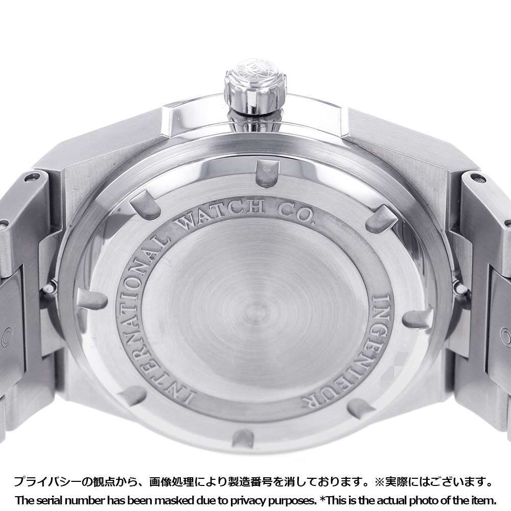 IWC インヂュニア オートマティック IW322701 腕時計 インジュニア 黒文字盤 【安心保証】_画像3