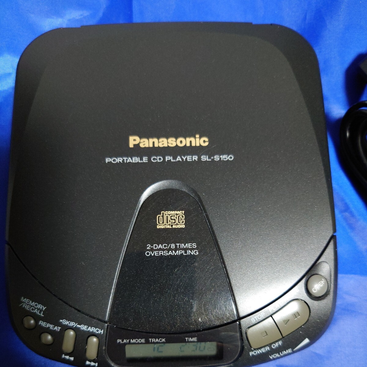 Panasonic ポータブルCDプレーヤー SL-S150中古品（メンテ済み）の画像3