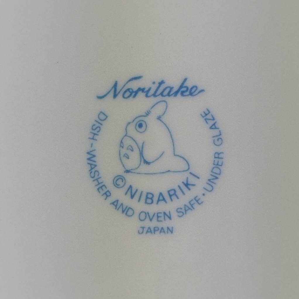 ノリタケ Noritake 乃りたけ となりのトトロ ジブリ 2枚 2皿 プレート 皿 平皿 お皿 食器 AN1.11の画像5
