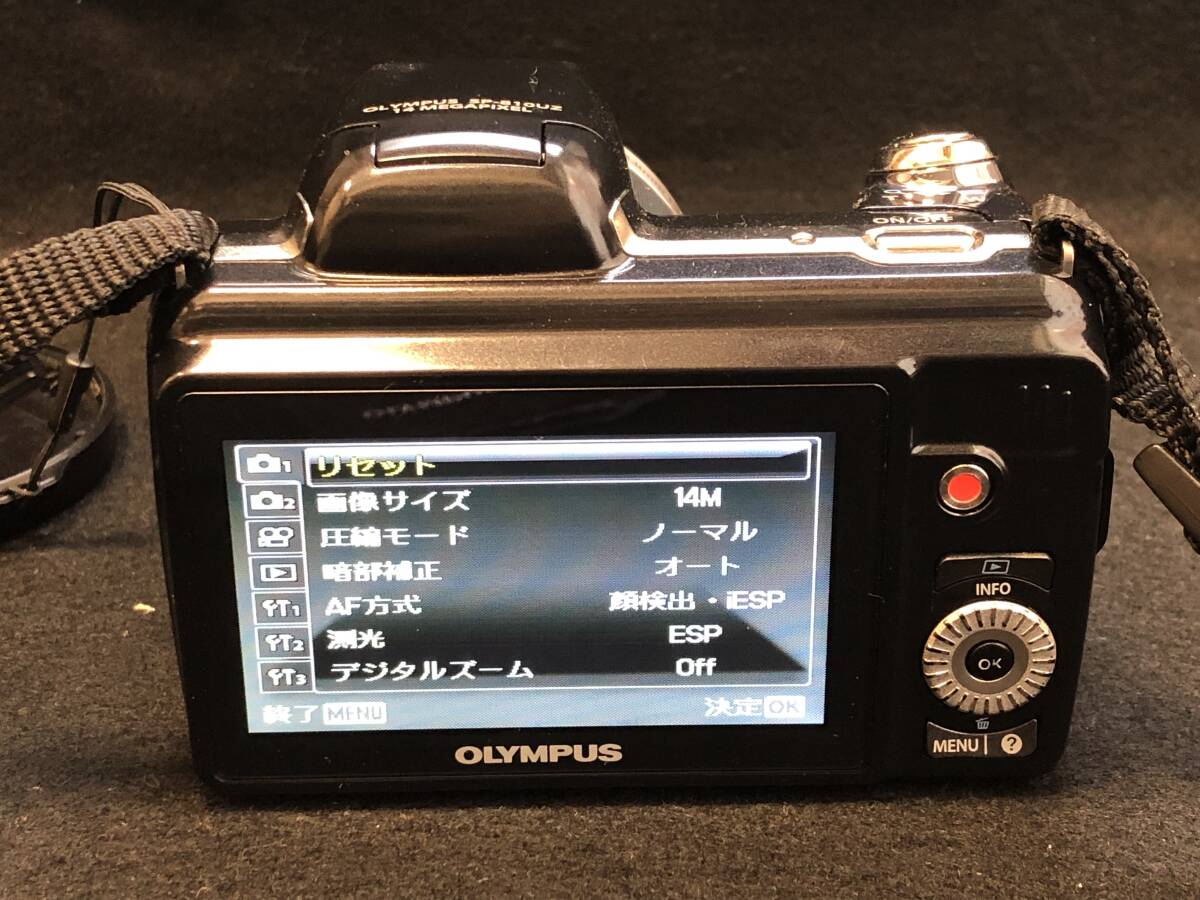 【A】【11927】美品 オリンパス Olympus SP-810UZ デジタルカメラ 取扱説明書つきの画像6