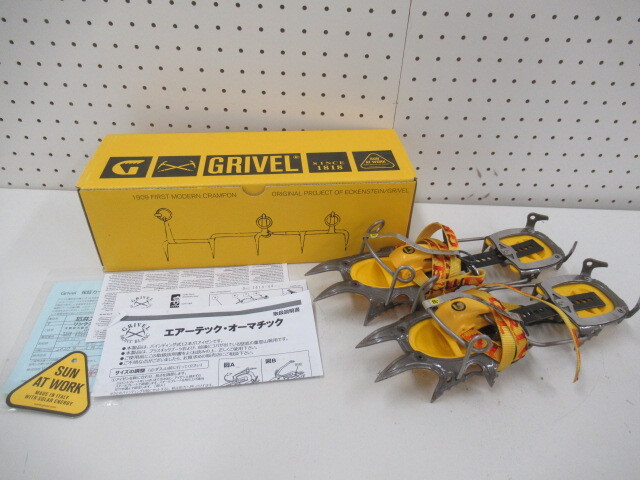 Grivel Air Tech O -Matic SP Eisen Crampon Alting Supplies 034423003