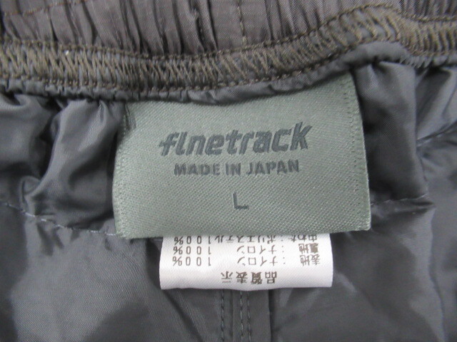 finetrack YAMAP別注 ポリゴンライトパンツ 登山 アウトドアウェア 034452007_画像4