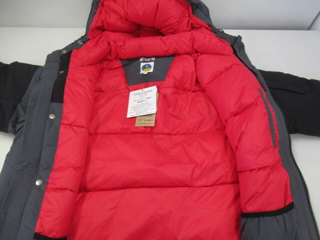 grn outdoor 60/40DOWN JACKET GRAY Mサイズ 登山 MW/アウトドアウェア 034487006_画像6