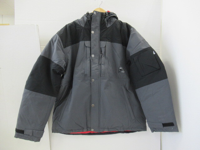 grn outdoor 60/40DOWN JACKET GRAY XLサイズ 登山 MW/アウトドアウェア 034487023