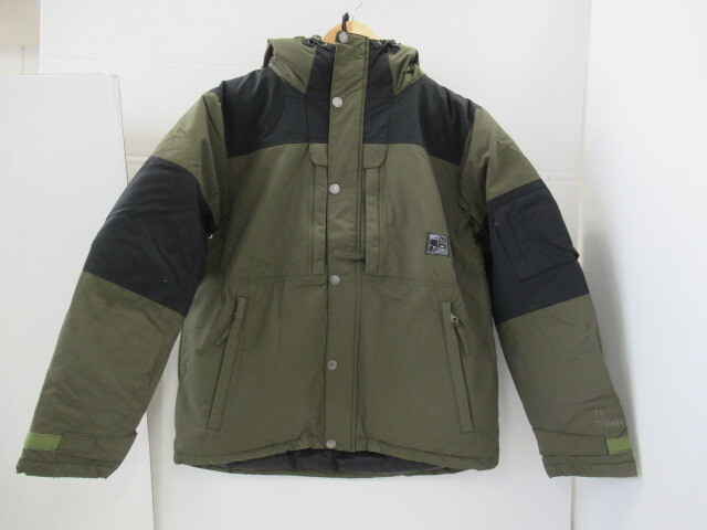 grn outdoor 60/40DOWN JACKET OLIVE Mサイズ 登山 MW/アウトドアウェア 034487026