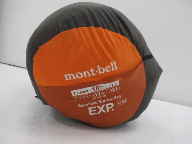 mont-bell シームレス バロウバッグ EXP. モンベル シュラフ 寝袋/寝具 034610001の画像6