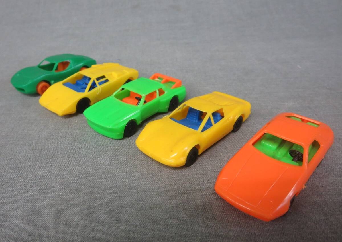  Showa Retro that time thing Manufacturers unknown plastic minicar supercar secondhand goods!