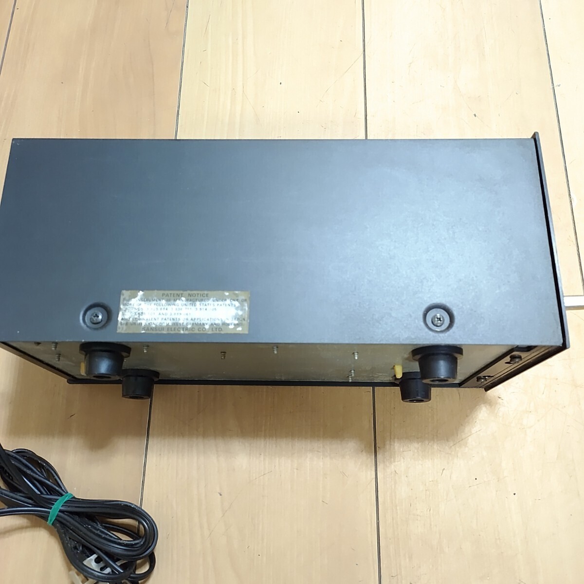 サンスイ/Sansui シンセサイザー デコーダー QSD-2 山水電気 通電確認済み 現状品 管理番号A-3(O11)の画像4