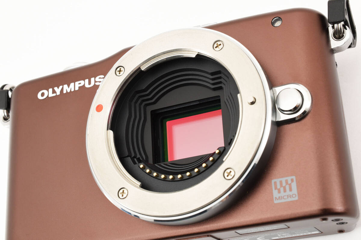 【良品】オリンパス OLYMPUS PEN mini E-PM1 ボディ シャッター数1521回 元箱 使用感少なめ_画像4