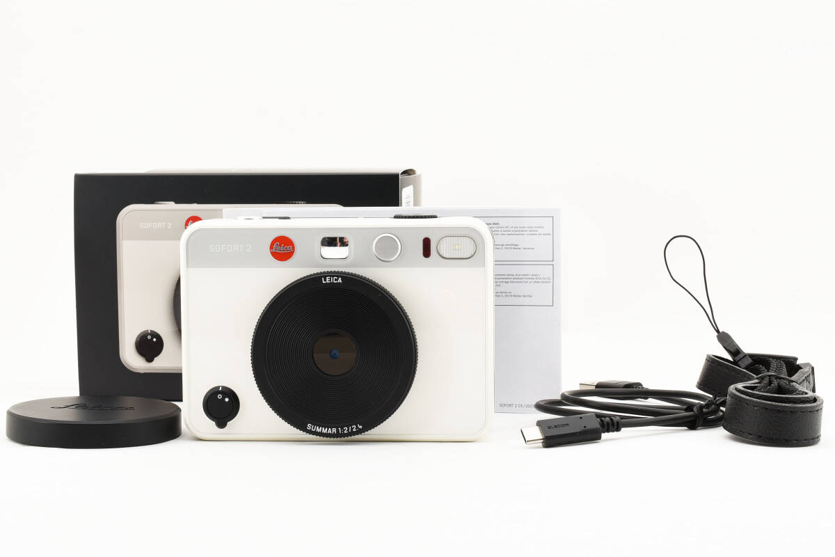 【良品】ライカ ゾフォート 2 Leica SOFORT 2 ホワイト 元箱 使用感少なめの画像1