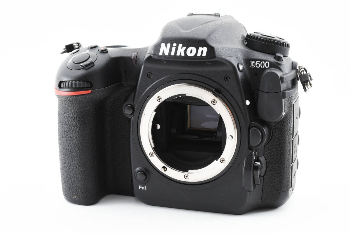 【良品】ニコン Nikon D500 ボディ シャッター数3234回 元箱 付属品一式の画像2
