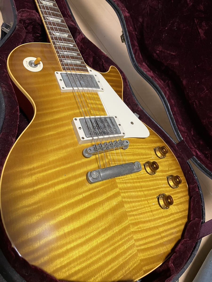 【美品】Gibson Les Paulレモンバーストカラー 動作未確認の画像1