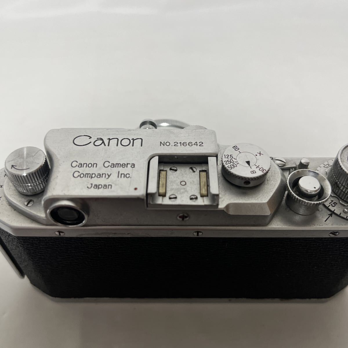 Canon range finder bar nak type metal cap film camera Canon lens 50mm f:3.5 operation not yet verification junk treatment 