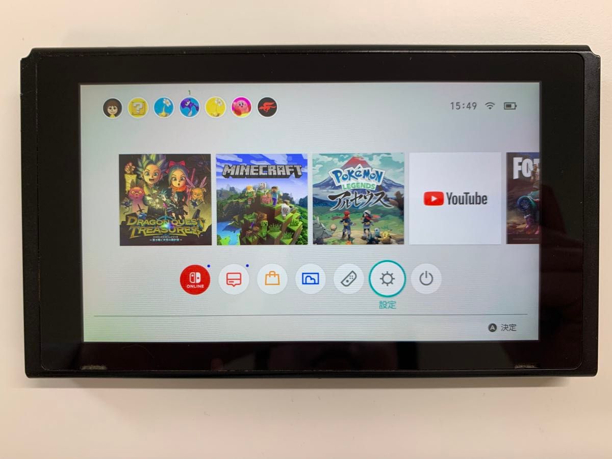 任天堂スイッチ Nintendo Switch 中古本体のみ 正常動作品［管理No.12308211］