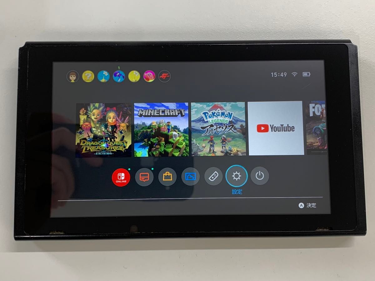 任天堂スイッチ Nintendo Switch 中古本体のみ 正常動作品［管理No.12308211］