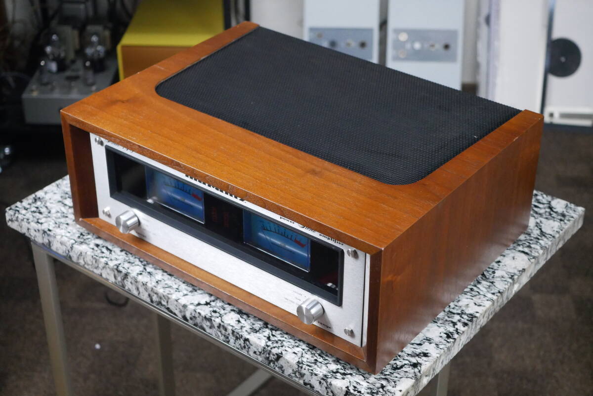 MARANTZ マランツ model140 パワーアンプ 良い音してます！ フェアチャイルド製パワトラ搭載！ 名機！ ランプ交換済み！ 美品！の画像5