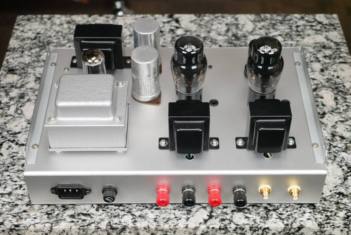  original work goods. vacuum tube power amplifier! 6F6G single abroad made parts . many for did meaning . work! finished times . high! operation * beautiful goods! AC code attaching!