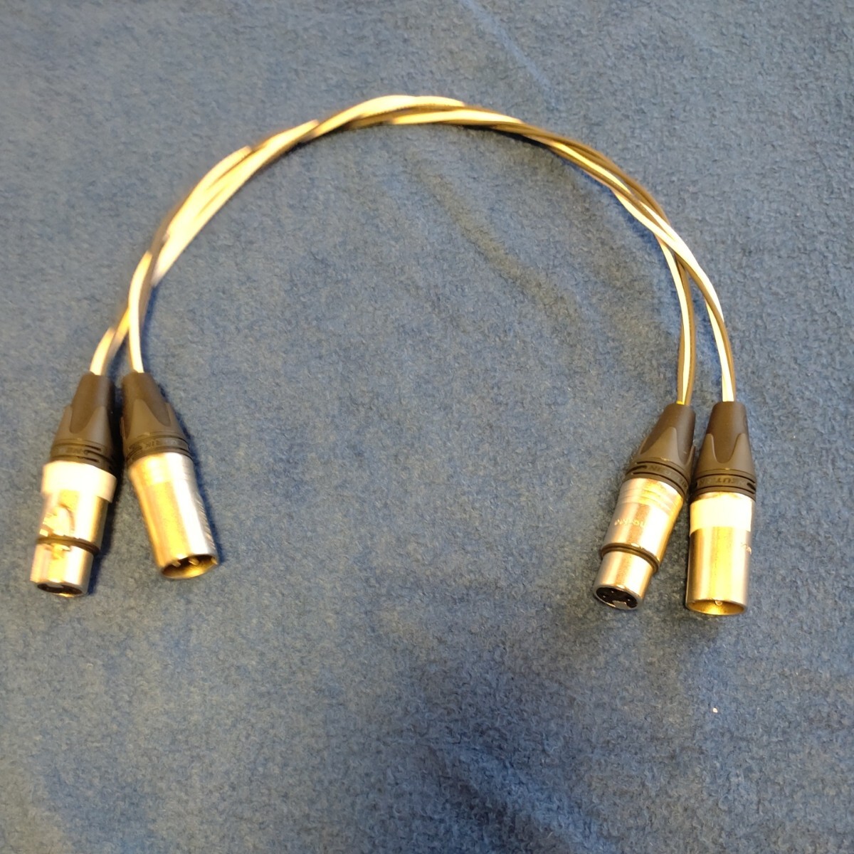 OYAIDE3398 AWG18 use XLR cable pair length plug tip interval 51cm pair 