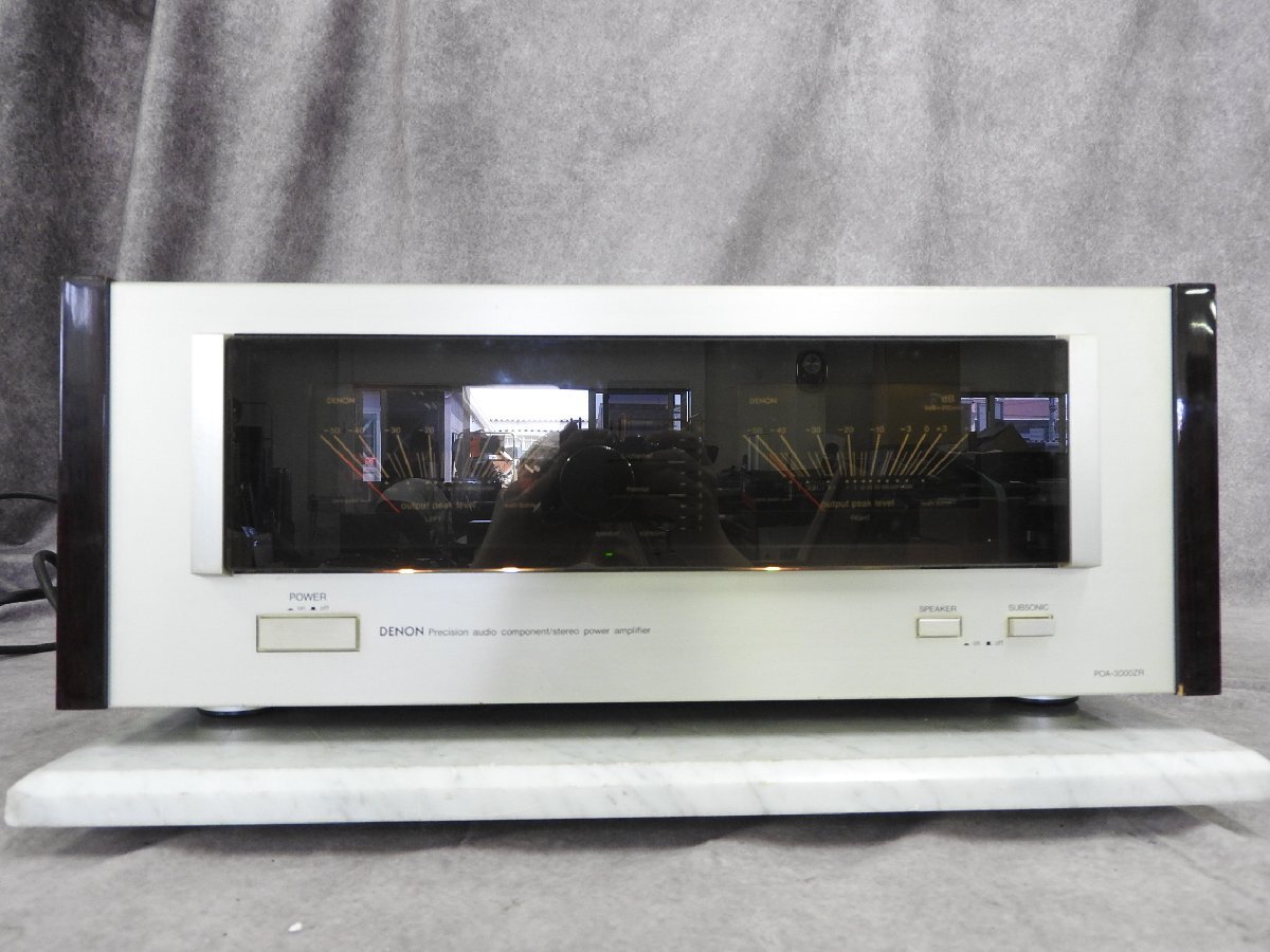 ☆ DENON デノン POA-3000ZR パワーアンプ ☆中古☆の画像2