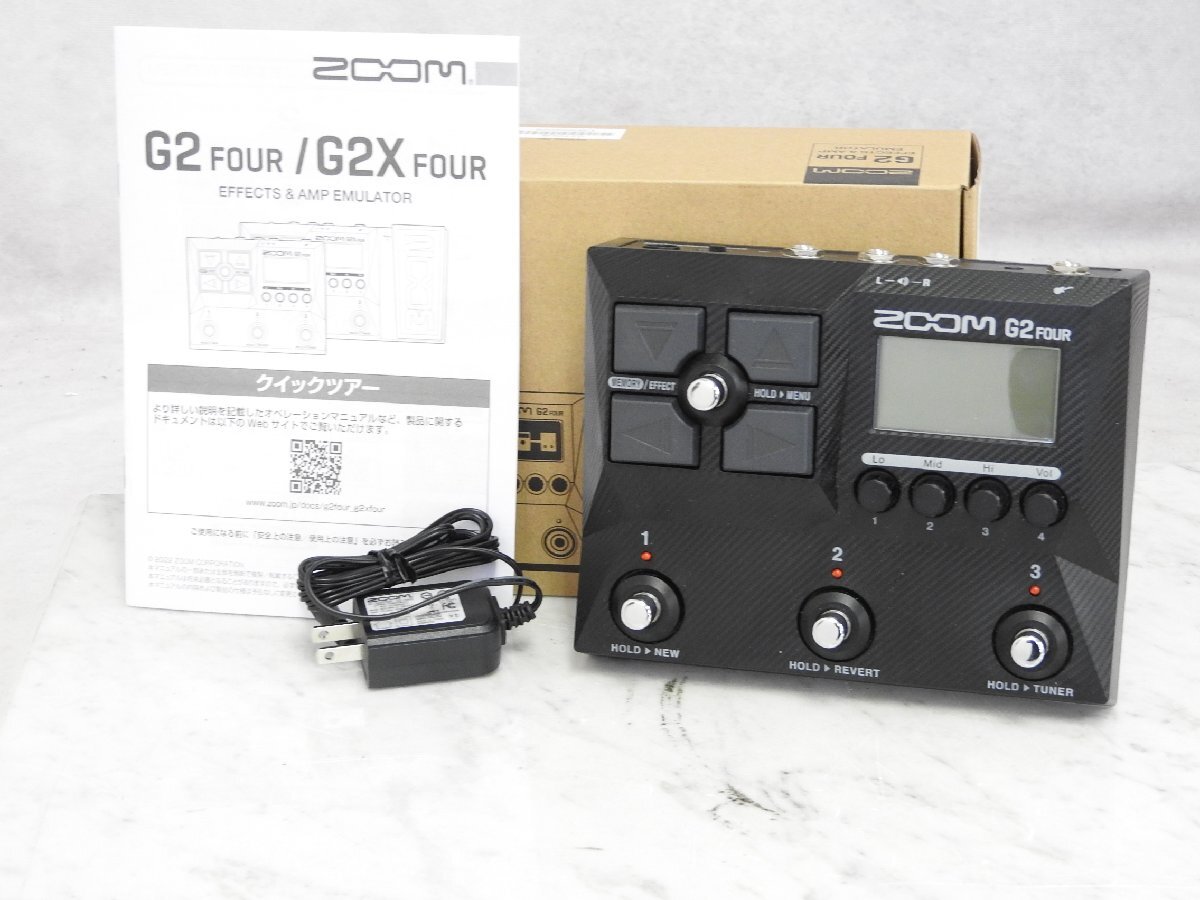 ☆ ZOOM ズーム マルチエフェクター G2X FOUR 箱付き ☆中古☆の画像1