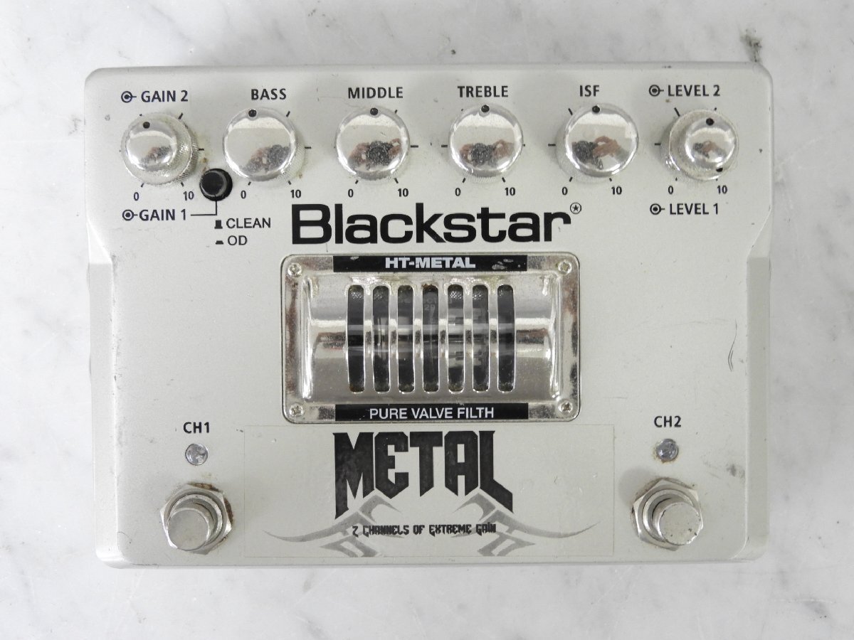 ☆ Blackstar HT-METAL 真空管 ギター ディストーション エフェクター ☆ジャンク☆の画像2