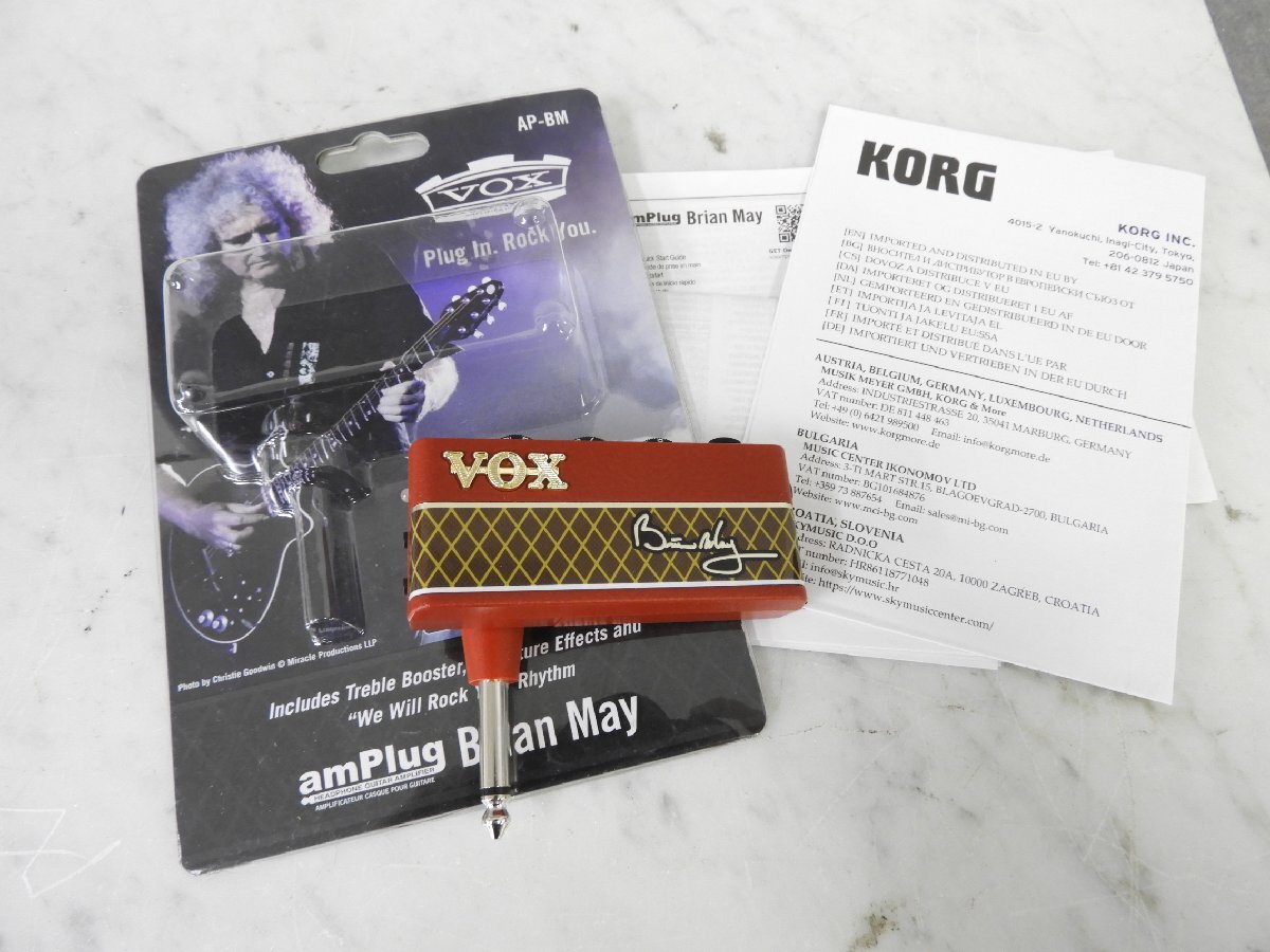 ☆ VOX ヴォックス AP-BM amPlug Brian May ヘッドホンアンプ ギター 箱付き ☆中古☆の画像1