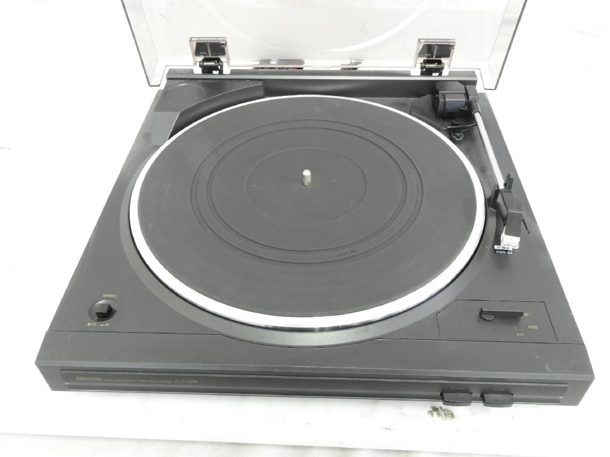 ☆ DENON デノン DP-29F レコードプレーヤー ターンテーブル ☆現状品☆