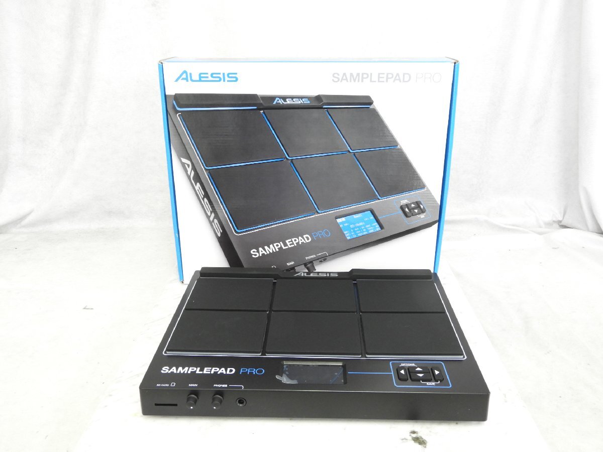 ☆ 【美品】 ALESIS アレシス SAMPLE PAD PRO ドラムパッド コントローラー 箱付き ☆中古☆_画像1