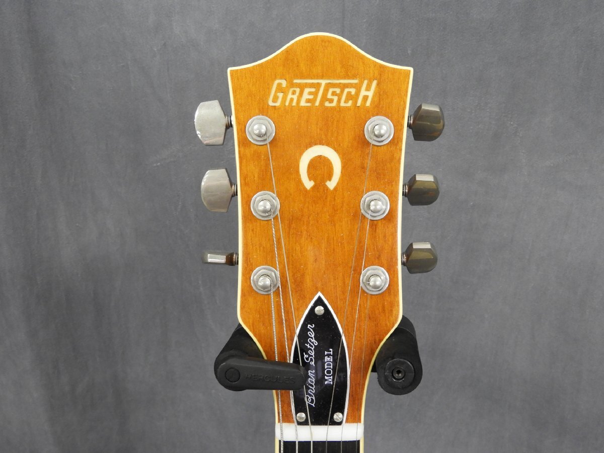 ☆ GRETSCH グレッチ G6120-BSNV-SMK Brian Setzer Signature Nashville フルアコ エレキギター #JT21104385 ケース付き ☆中古☆の画像4